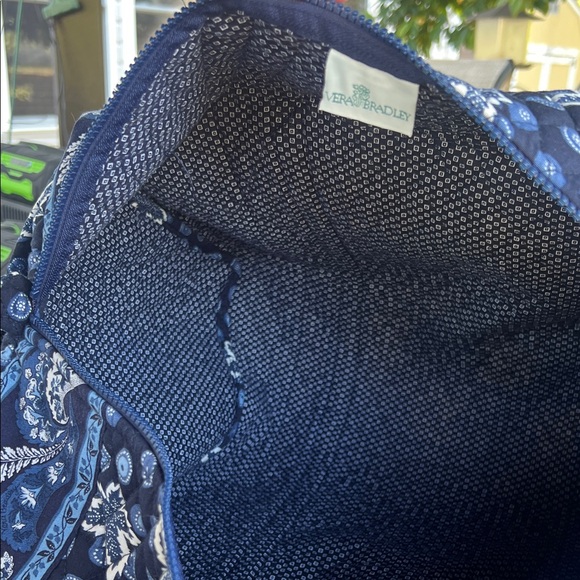 Vintage VERA BRADLEY Blue Coin Y2K Medium Duffle - Picture 14 of 15